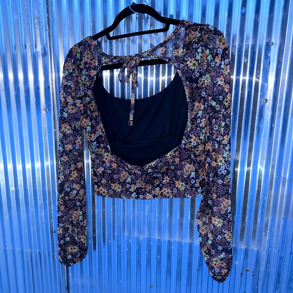SO floral crop top - Picture 2 of 3